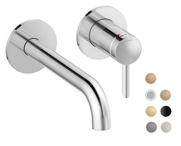 Damixa Iris håndvaskarmatur med 180 mm tud - Vælg farve